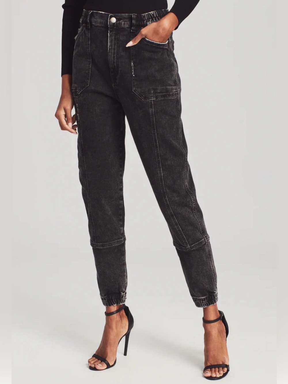 Retrofete Carter Pant In Onyx